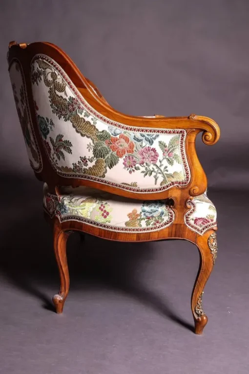Pamono 19th Century Baroque Saxony Sofa and Armchairs, 1880s, Set of 5 Discount