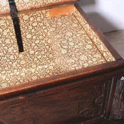 Pamono 17th Century Carved Walnut Chest, Italy, 1890s Online