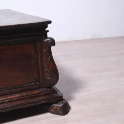 Pamono 17th Century Carved Walnut Chest, Italy, 1890s Online