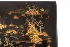 Pamono 19th Century Chinese Export Lacquer Games Table New