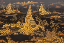 Pamono 19th Century Chinese Export Lacquer Games Table New