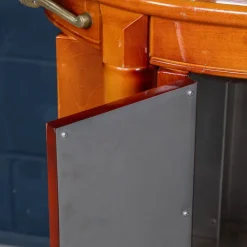 Pamono 20th Century Continental Copper & Brass Bain-Marie Trolley, 1970s Outlet