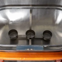 Pamono 20th Century Continental Copper & Brass Bain-Marie Trolley, 1970s Outlet