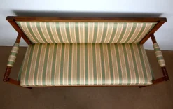 Pamono 19th Century Directoire Style 3-Seater Bench in Cherrywood New