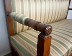 Pamono 19th Century Directoire Style 3-Seater Bench in Cherrywood New