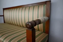 Pamono 19th Century Directoire Style 3-Seater Bench in Cherrywood New