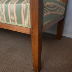 Pamono 19th Century Directoire Style 3-Seater Bench in Cherrywood New