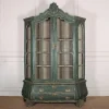 Pamono 19th Century Dutch Painted Oak Vitrine, 1880s Sale