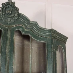 Pamono 19th Century Dutch Painted Oak Vitrine, 1880s Sale