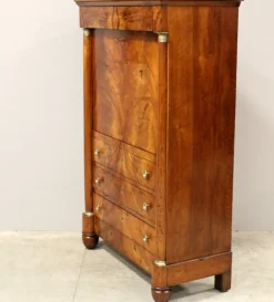 Pamono 19th Century Empire Walnut Secretary Best