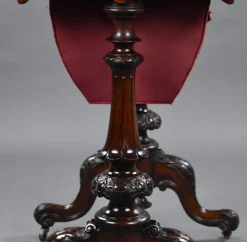 Pamono 19th Century English Victorian Burr Walnut Games Table, 1860s Clearance