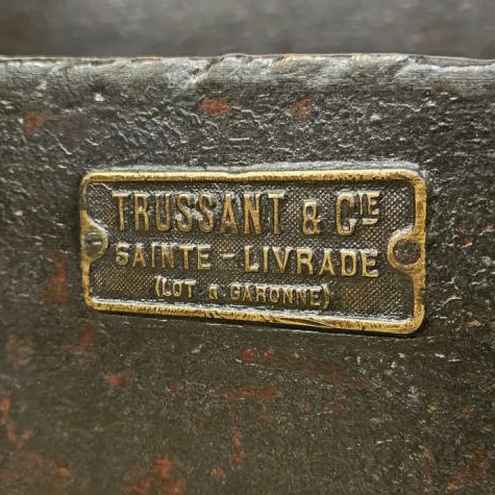 Pamono 19th Century French Butcher's Block by Trussant & Cie