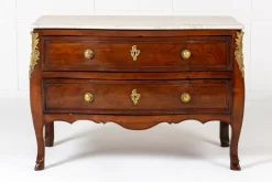 Pamono 18th Century French Cherrywood Serpentine Commode Sale