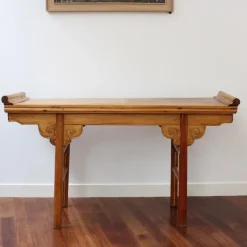 Pamono 20th Century French Chinoise Style Wood Console Table Discount