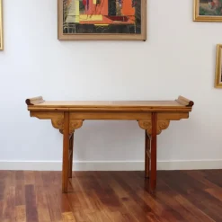 Pamono 20th Century French Chinoise Style Wood Console Table Discount