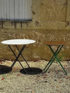 Pamono 19th Century French Garden Folding Table New