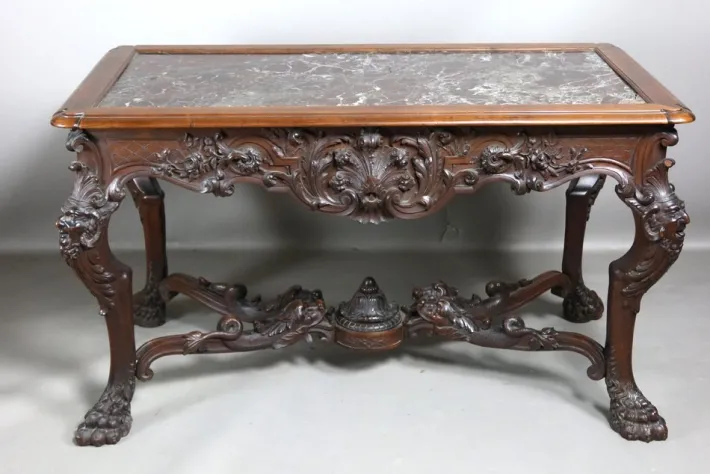 Pamono 19th Century Game Table New