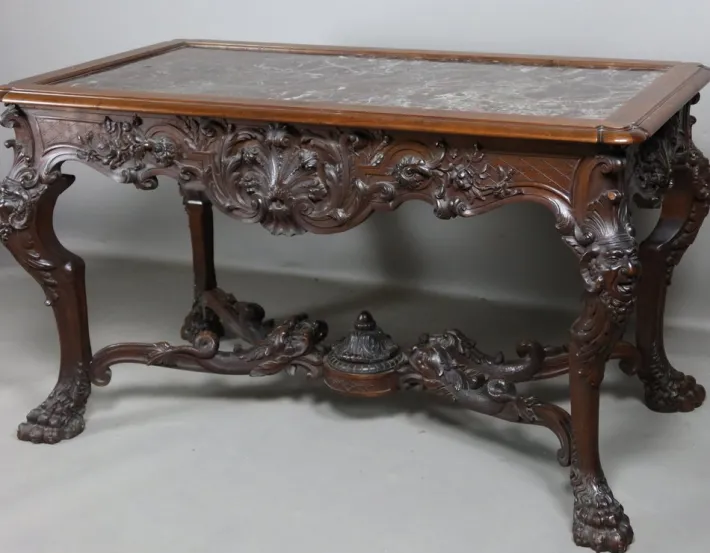Pamono 19th Century Game Table New