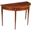 Pamono 18th Century George III Demi Lune Console Side Table Hot