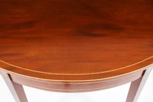 Pamono 18th Century George III Demi Lune Console Side Table Hot