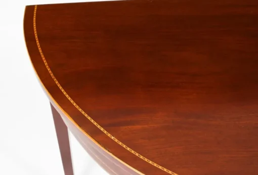 Pamono 18th Century George III Demi Lune Console Side Table Hot