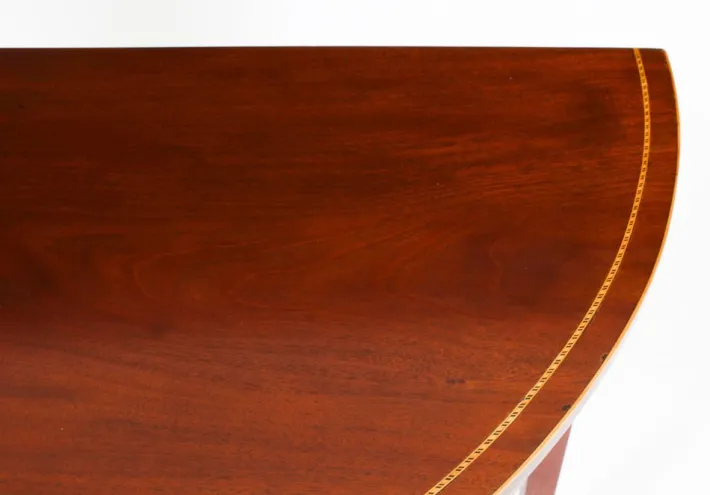 Pamono 18th Century George III Demi Lune Console Side Table Hot