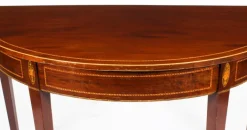 Pamono 18th Century George III Demi Lune Console Side Table Hot