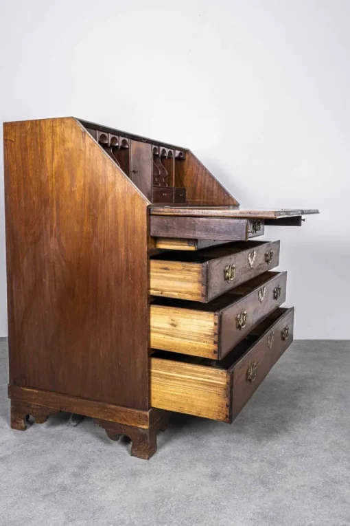 Pamono 18th Century Georgian Walnut Bureau Secretary Online