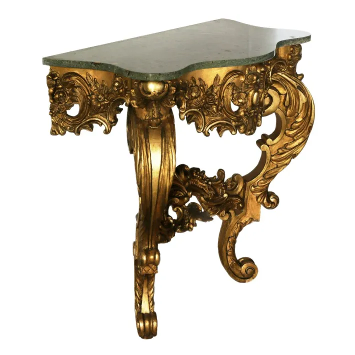 Pamono 19th Century Giltwood Console Table Best