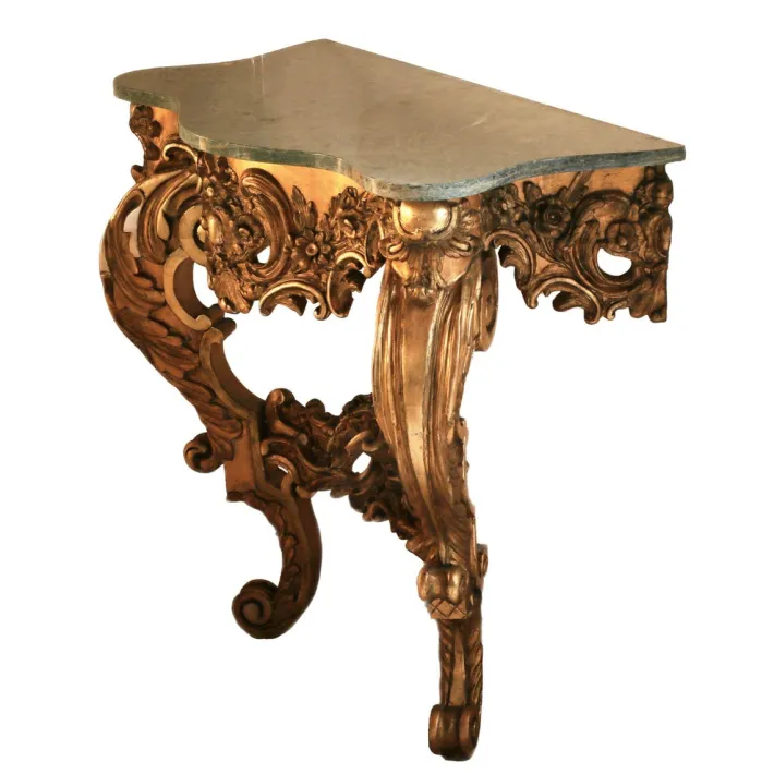 Pamono 19th Century Giltwood Console Table Best