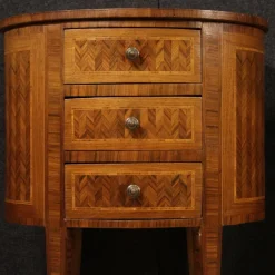 Pamono 20th Century Italian Inlaid Bedside Tables, 1950s, Set of 2 Discount