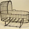 Pamono 17th Century Italian Iron and Bronze Cradle Sale