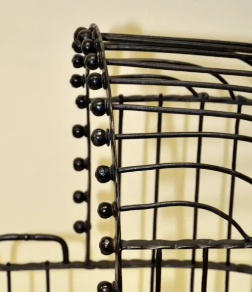 Pamono 17th Century Italian Iron and Bronze Cradle Sale