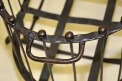 Pamono 17th Century Italian Iron and Bronze Cradle Sale