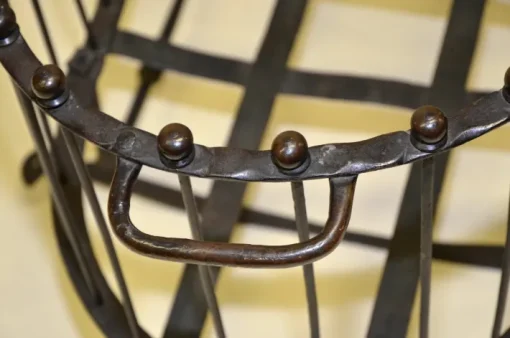 Pamono 17th Century Italian Iron and Bronze Cradle Sale
