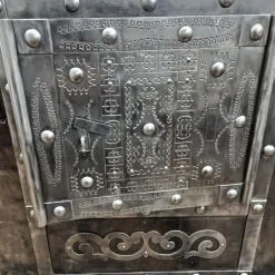 Pamono 18th Century Italian Wrought Iron Hobnail Safe Online