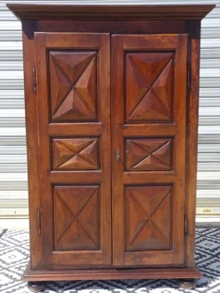 Pamono 19th Century Louis XIII Wardrobe Clearance