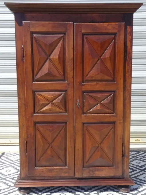 Pamono 19th Century Louis XIII Wardrobe Clearance