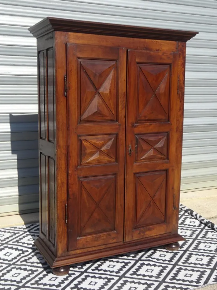 Pamono 19th Century Louis XIII Wardrobe Clearance