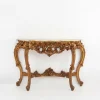 Pamono 20th Century Louis Xv Style Console with Marble Top, France, 1970s Clearance