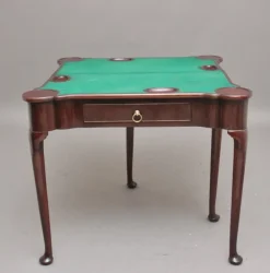 Pamono 18th Century Mahogany Card Table, 1760s Hot