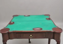 Pamono 18th Century Mahogany Card Table, 1760s Hot