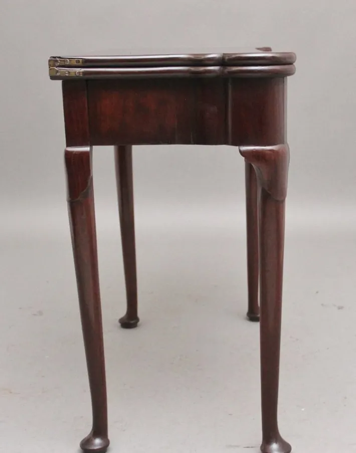 Pamono 18th Century Mahogany Card Table, 1760s Hot