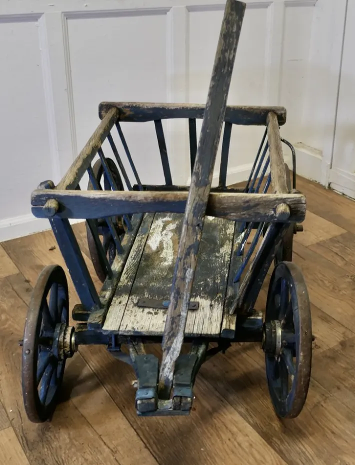 Pamono 19th Century Market Garden Hand Cart, 1890s Sale