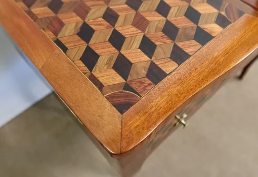 Pamono 18th Century Marquetry Dressing Table in Wood Online