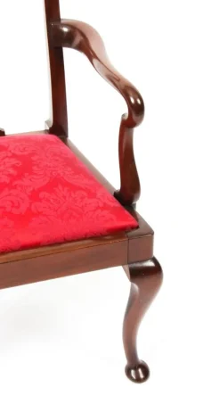 Pamono 20th Century Queen Anne Revival Mahogany Child's Chair New