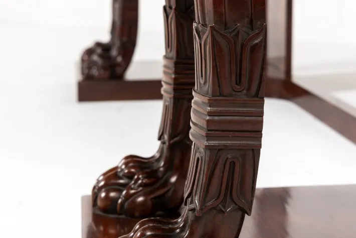 Pamono 19th Century Regency English Mahogany Serving Table Clearance
