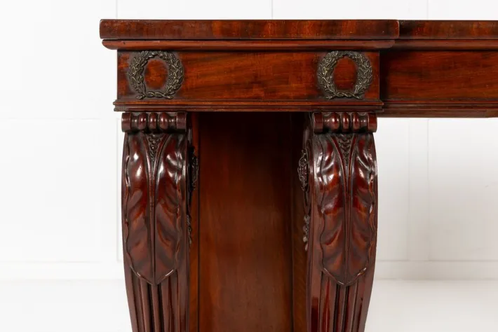Pamono 19th Century Regency English Mahogany Serving Table Clearance