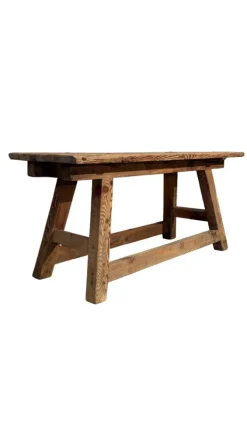 Pamono 19th Century Rustic Larch Table New