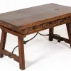 Pamono 18th Century Spanish Walnut Trestle Table Hot